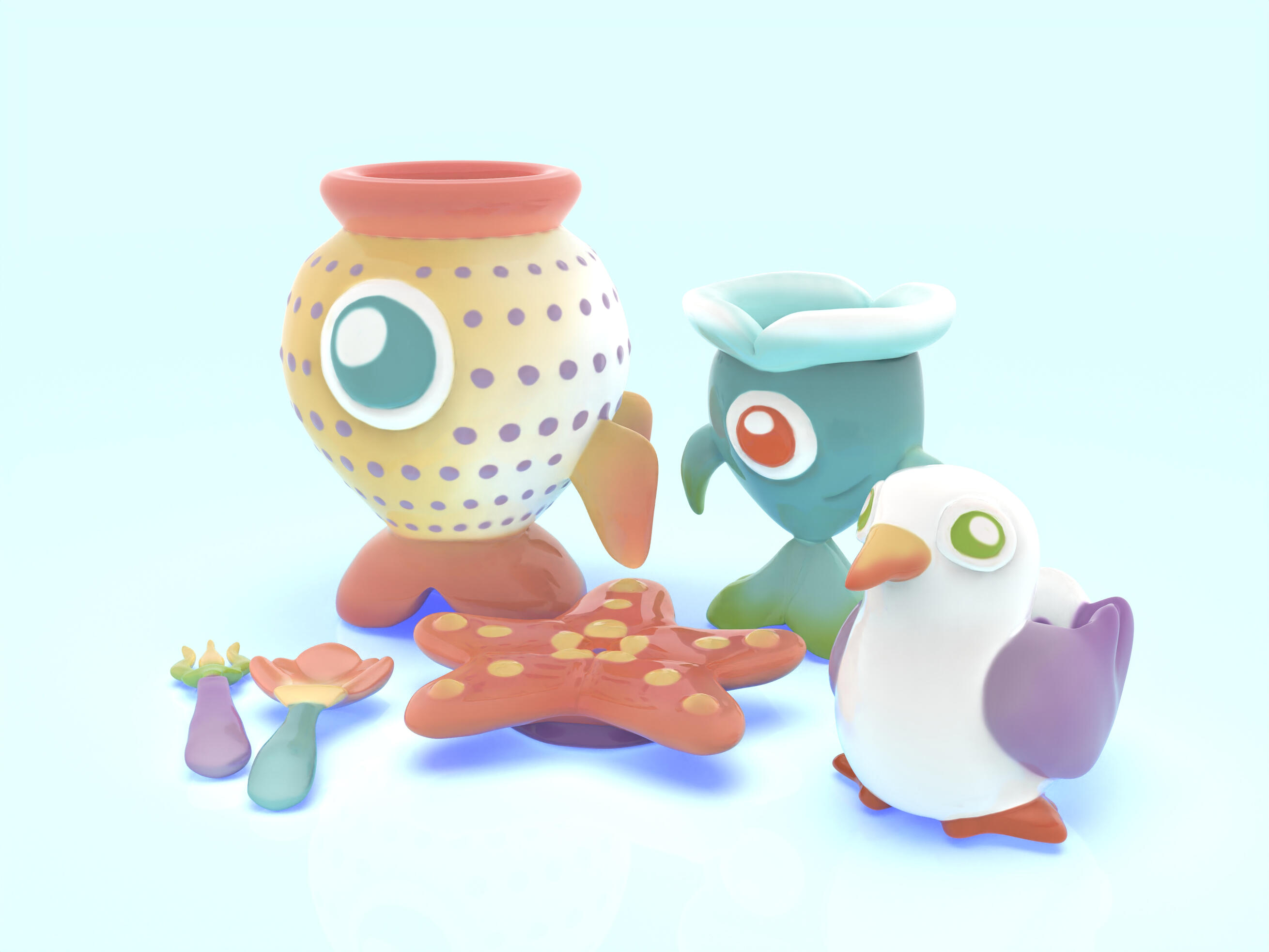 Fish Crockery Fish Crockery