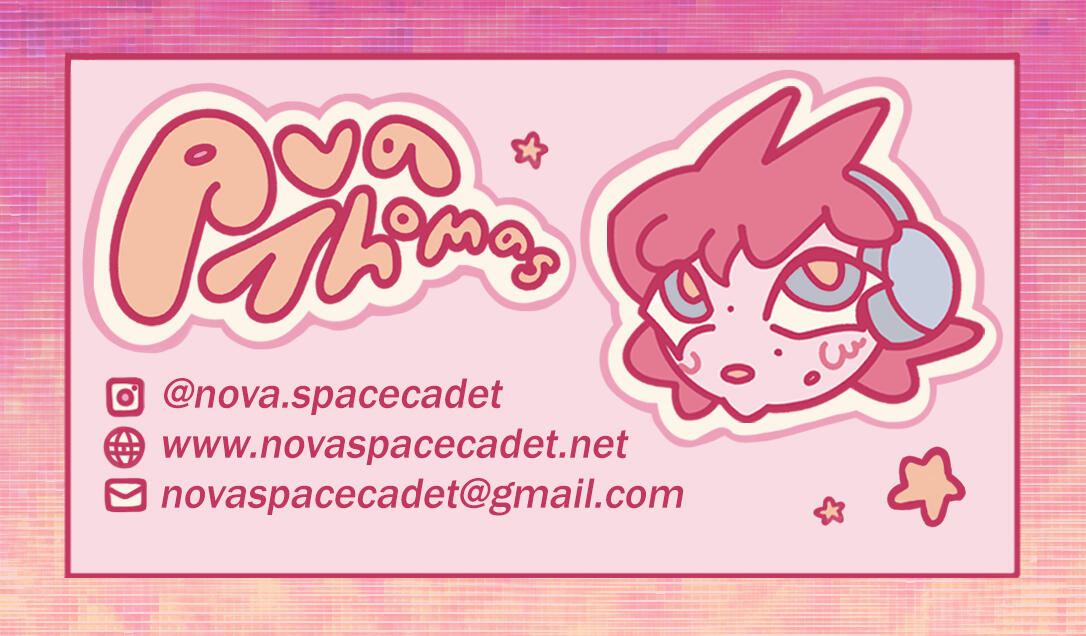 Ava Thomas Buisness Card Front