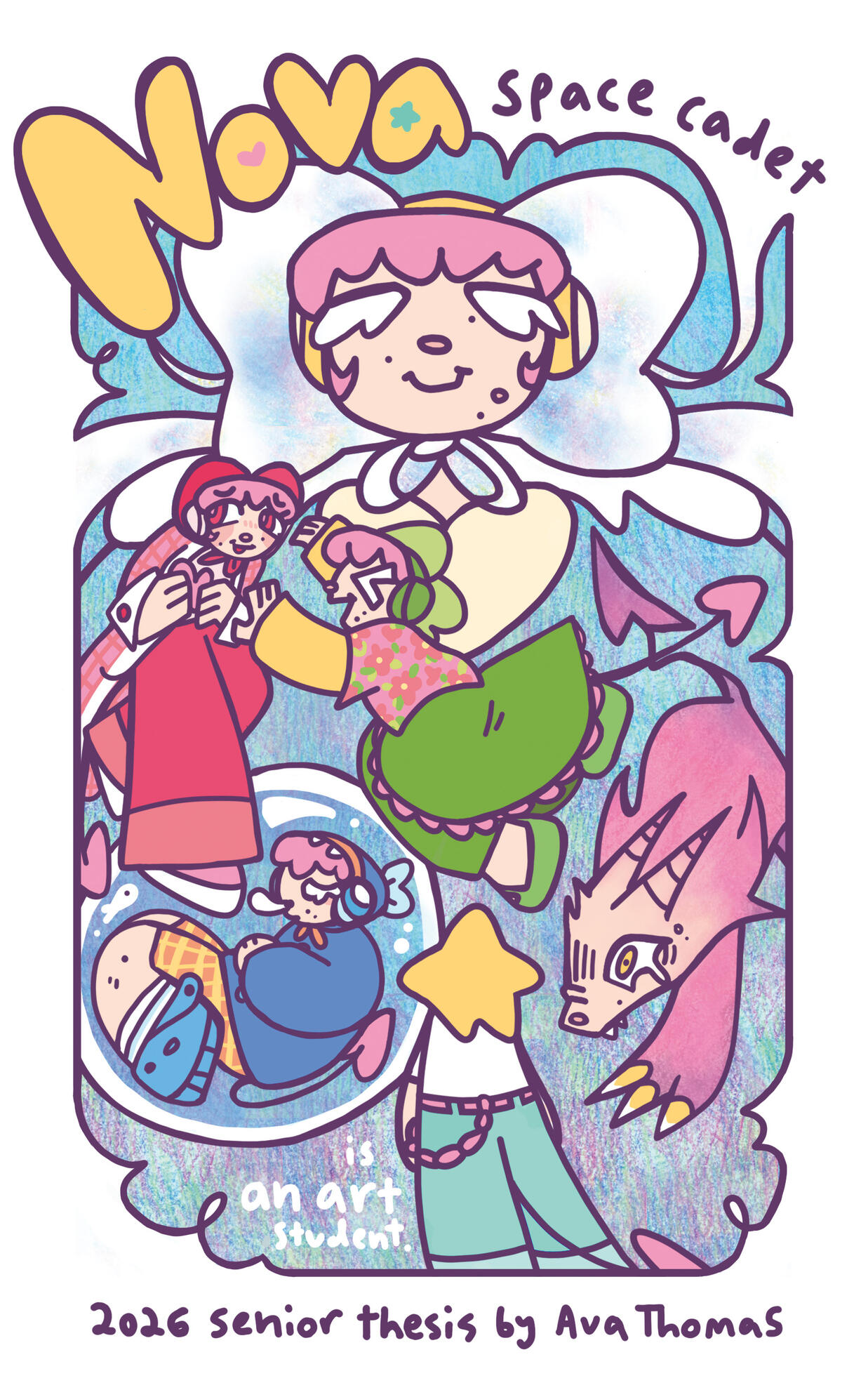 Nova Space Cadet Thesis Book Cover