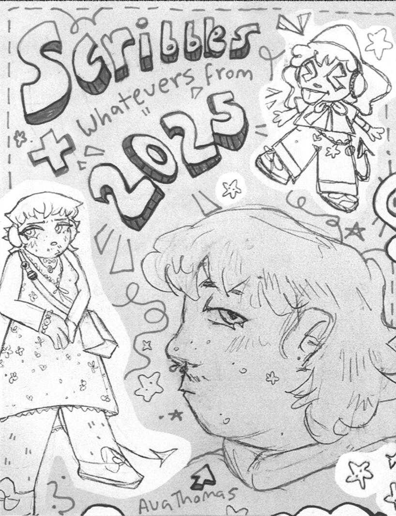 Scribbles and Whatevers from 2025 Cover